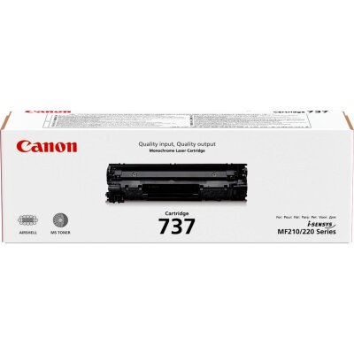Canon toner CRG-737 (Black), original (9435B002)